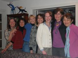 Wild women: Alison, Susan, Linda, Doria, Martha, Katie, Kaoru